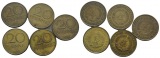 DDR, 20 Pfennig (5 Stück)