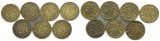 Weimarer Republik, 5 Pfennig (7 Kleinmünzen)