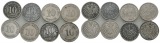 Weimarer Republik/Kaiserreich, 10 Pfennig (8 Kleinmünzen)