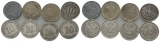 Weimarer Republik/Kaiserreich, 10 Pfennig (8 Kleinmünzen)