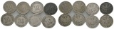 Kaiserreich, 10 Pfennig (8 Kleinmünzen)