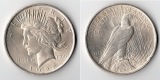 USA  1 Dollar 1922   Peace Dollar   FM-Frankfurt Feinsilber: 2...