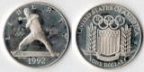 USA  1 Dollar   1992 S    Olympics    FM-Frankfurt  Feinsilber...