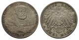 Linnartz KAISERREICH Sachsen-Weimar Wilhelm-Ernst 2 Mark 1908 ...