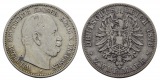 Linnartz KAISERREICH Preussen Wilhelm I. 2 Mark 1876 C s