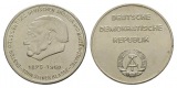 DDR, Medaille 1960, versilbert; Ø 35 mm, 24,2 g