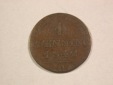 C06 Preussen  1 Pfennig 1842 D in f.ss Originalbilder
