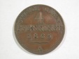 C06 Preussen  4 Pfennig 1865 A in ss-vz/f.vz Originalbilder