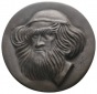 Bronzegußmedaille o. J.; 195 g, Ø 86 mm