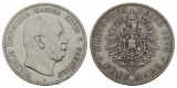 Linnartz KAISERREICH Preussen Wilhelm I. 5 Mark 1874 A ss