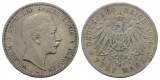 Linnartz KAISERREICH Preussen Wilhelm II. 5 Mark 1900 ss