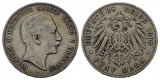 Linnartz KAISERREICH Preussen Wilhelm II. 5 Mark 1903 ss