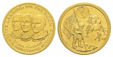 Linnartz Weltraum Goldmedaille 1969 Mondlandung PP- Gewicht: 7...