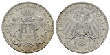 Linnartz KAISERREICH Hamburg 3 Mark 1914 J Fleck ss