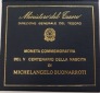 Italien 500 Lire 1975  500th Anniversary - Birth of M. Buonatt...