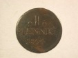 C07 Hessen Darmstadt 1 Pfennig 1804 in f.ss  Originalbilder