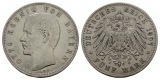Linnartz KAISERREICH Bayern Otto 5 Mark 1907 D ss