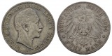 Linnartz KAISERREICH Preussen Wilhelm II. 5 Mark 1904 ss