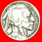 √ KOPF INDIANERS (1913-1938): USA ★ 5 CENTS 1935 SCHWARZER...