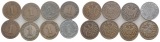 Kaiserreich, 1 Pfennig (8 Kleinmünzen)