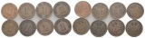 Kaiserreich, 1 Pfennig (8 Kleinmünzen)