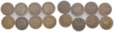 Kaiserreich, 1 Pfennig (8 Kleinmünzen)