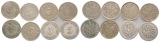 Kaiserreich, 5 Pfennig (8 Kleinmünzen)