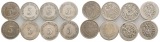 Kaiserreich, 5 Pfennig (8 Kleinmünzen)