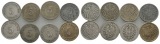 Kaiserreich, 5 Pfennig (8 Kleinmünzen)