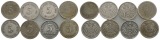 Kaiserreich, 5 Pfennig (8 Kleinmünzen)