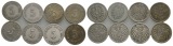 Kaiserreich, 5 Pfennig (8 Kleinmünzen)