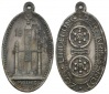 Mainz, Eisenmedaille 1916; 27x48 mm; 15,35 g