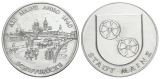Mainz, Medaille, unedel; Ø 40 mm; 22,14 g