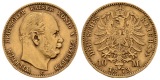 3,58 g Feingold. Wilhelm I. (1861 - 1888)