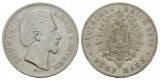Linnartz KAISERREICH Bayern Ludwig II. 5 Mark 1876 D ss-