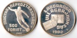 Ungarn 500 Forint 1981 World Football Championship  FM-Frankfu...