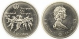 779 Kanada 10 Dollar Olympiade 1974 Silber 44,9 g. Fein Stempe...