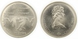 783 Kanada 10 Dollar Olympiade 1976 Silber 44,9 g. Fein Stempe...