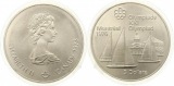 787 Kanada 5  Dollar Olympiade 1973 Silber 22,4 g. Fein Stempe...