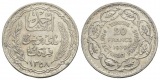 Tunesien, 20 Francs 1939