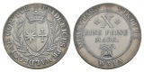 Waldeck Taler 1810 Nachprägung Silber, 27,82 g, Ø 40 mm