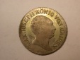 C08 Bayern 6 Kreuzer 1825 in vz-st/f.st  seltene Erhaltung !! ...