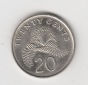 20 Cent Singapore 1987 (I664)