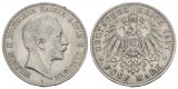 Preußen, 5 Mark 1907, Randfehler