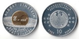 BRD  10 Euro  2005 J   Albert Einstein  FM-Frankfurt  Feinsilb...