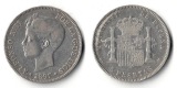 Spanien  5 Pesetas  1897  Alfonso XIII. 1874 - 1885  FM-Frankf...