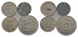 Dänemark, 4 Kleinmünzen
