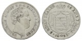 Linnartz Sachsen Friedrich August II. 1/3 Taler 1853 ss