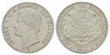 Linnartz Sachsen Johann Taler 1869 ss+