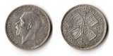 Großbritannien 1 Florin  1927   Gerog V   FM-Frankfurt  Feins...